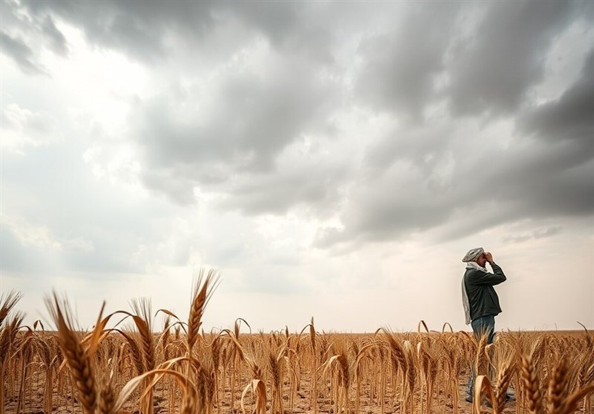 زنگ خطر کم بارشی برای سال زراعی جاری