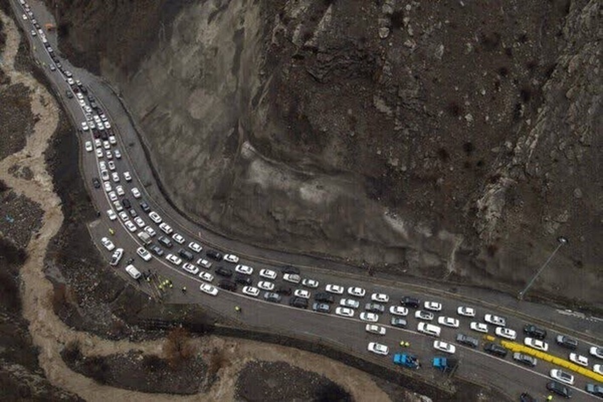 جمعه پُرترافیک در جاده‌های شمال