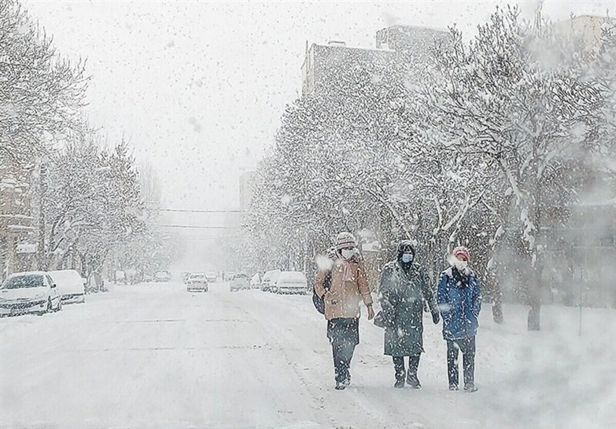 گزارش هواشناسی ۲۸ بهمن ۱۴۰۳/باران و برف در ۱۳ استان