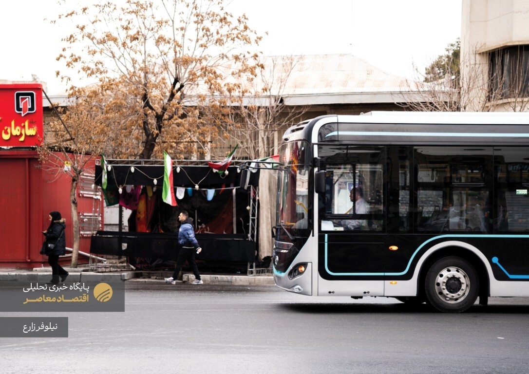 آغاز بکار اتوبوس های برقی تهران