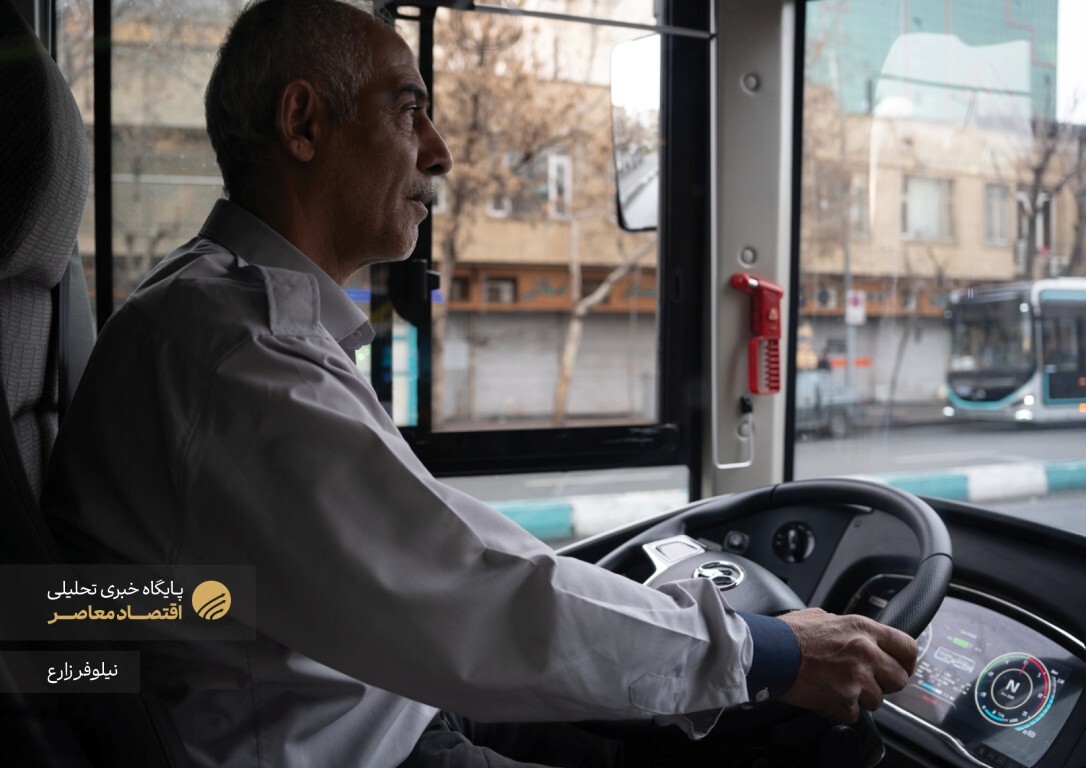 آغاز بکار اتوبوس های برقی تهران