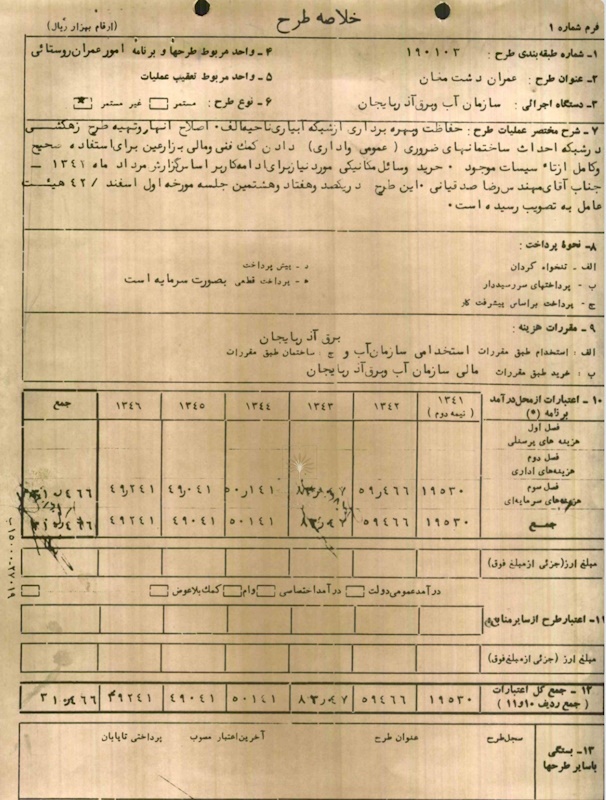 7.26 مغان //////// دهه 1340 «دشت مغان» در آینه اسناد