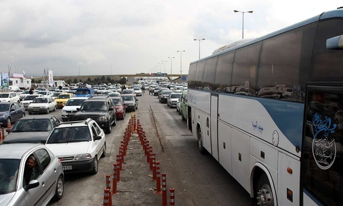 وضعیت تردد و ترافیک در جاده‌های کشور ۲۰ آبان ۱۴۰۳