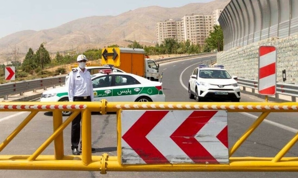 تردد از تهران و کرج به سمت این جاده ممنوع شد