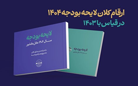 ارقام کلان لایحه بودجه ۱۴۰۴ در قیاس با ۱۴۰۳