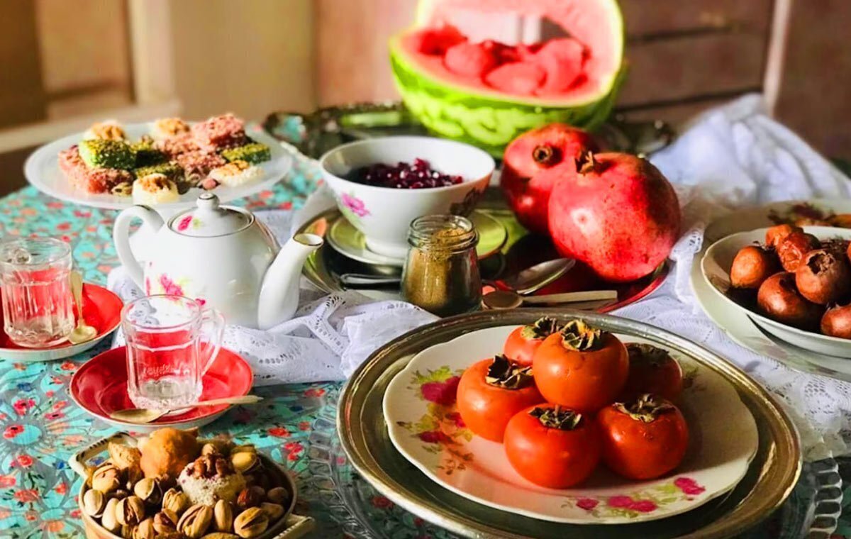 یک سفره شب یلدا چقدر آب می‌خورد؟