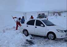 بارش برف در جاده‌های ۴ استان/تردد روان در جاده‌های شمال