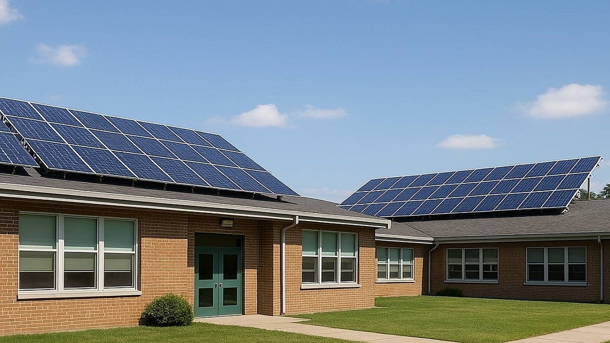 تاکنون ۳۰۰ مدرسه مجهز به پنل‌های خورشیدی پشت‌بامی شدند