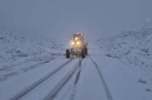 بارش برف و باران در ۱۴ استان