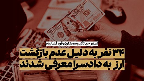 ۳۴ بدهکار ارزی به دادسرا معرفی شدند