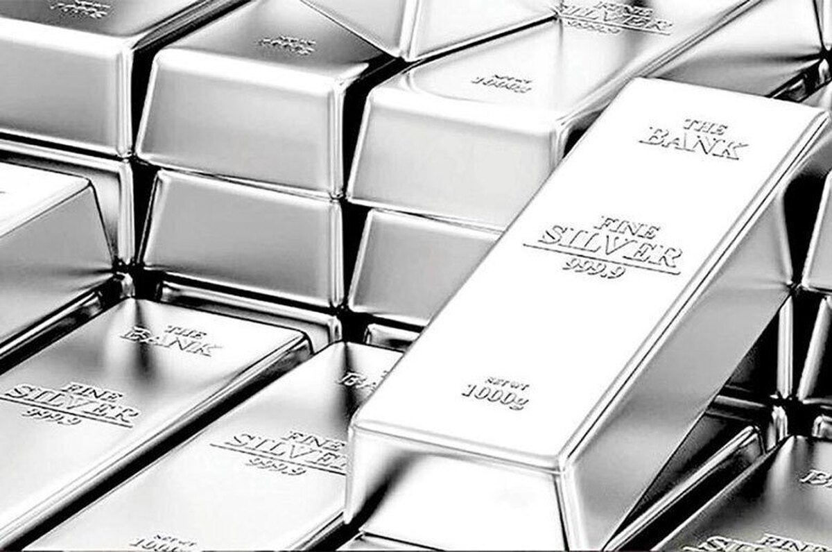 افت ۹۴ سنتی قیمت نقره در بازارهای جهانی