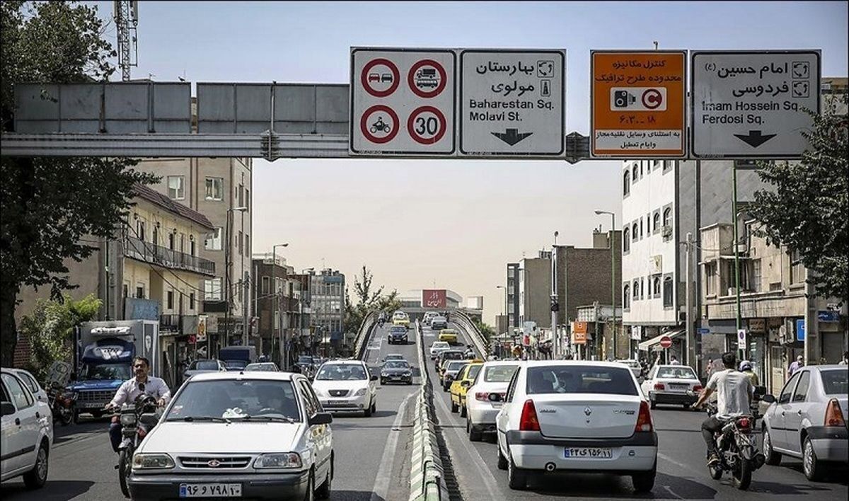 جزئیات ساعت طرح ترافیک تهران از شنبه