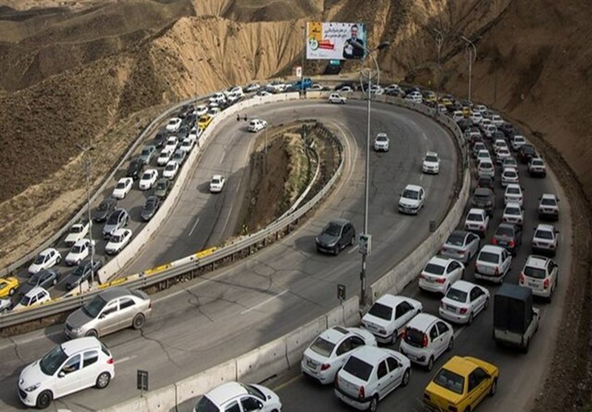 تردد از جاده چالوس و آزادراه تهران - شمال ممنوع شد