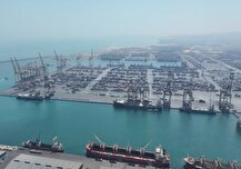 ترافیک سنگین در بندر شهید رجایی