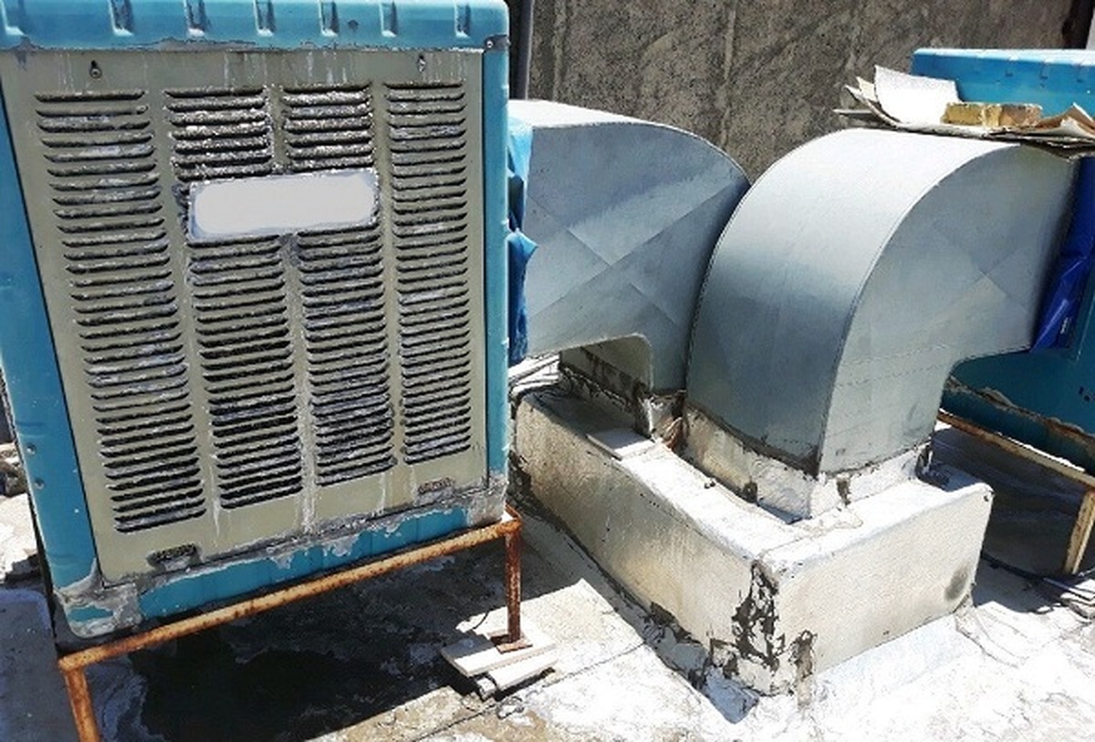 توقیف ۲ برند کولر آبی غیراستاندارد