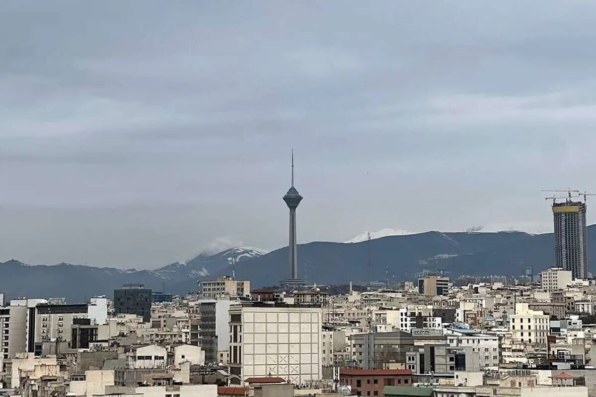 هوای تهران نارنجی شد