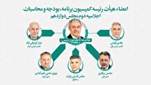 تعیین اعضای هیات رئیسه کمیسیون برنامه و بودجه مجلس/ تاجگردون رئیس ماند