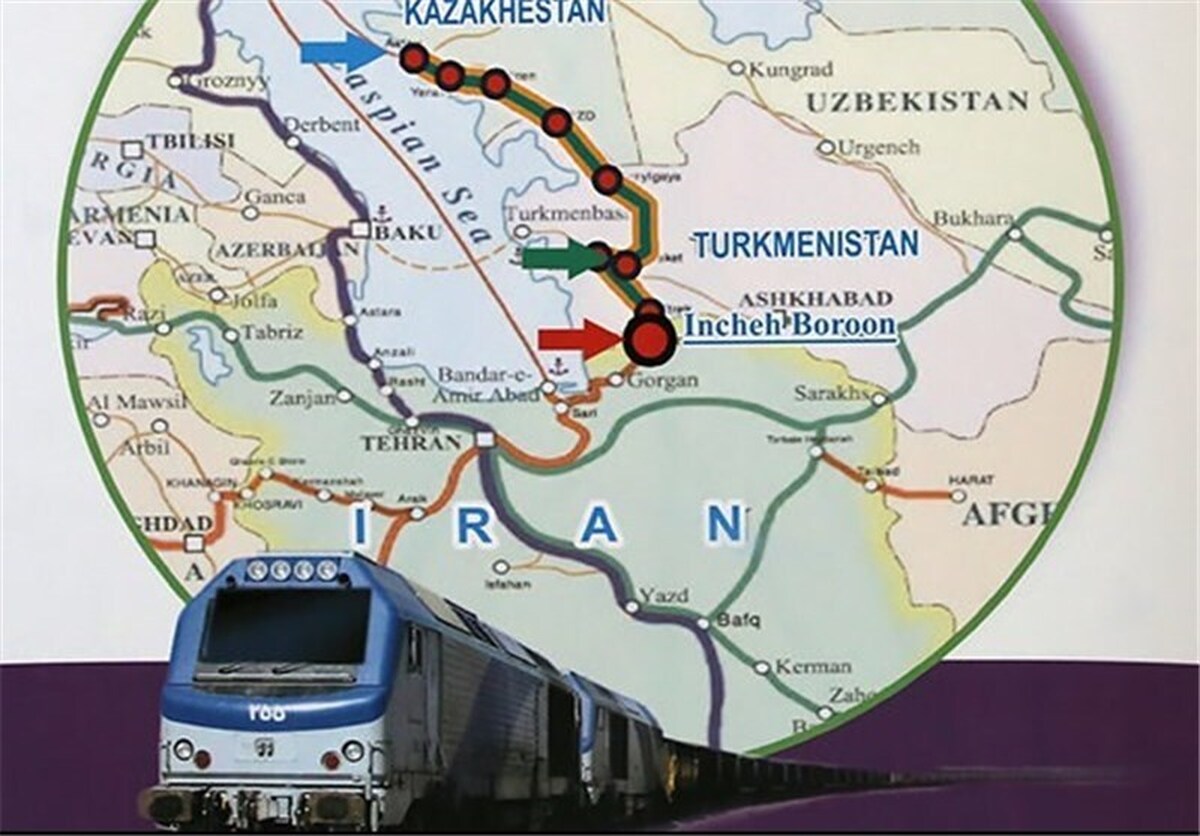 ۲ خط ریلی جدید بین ایران و ترکمنستان ساخته میشود