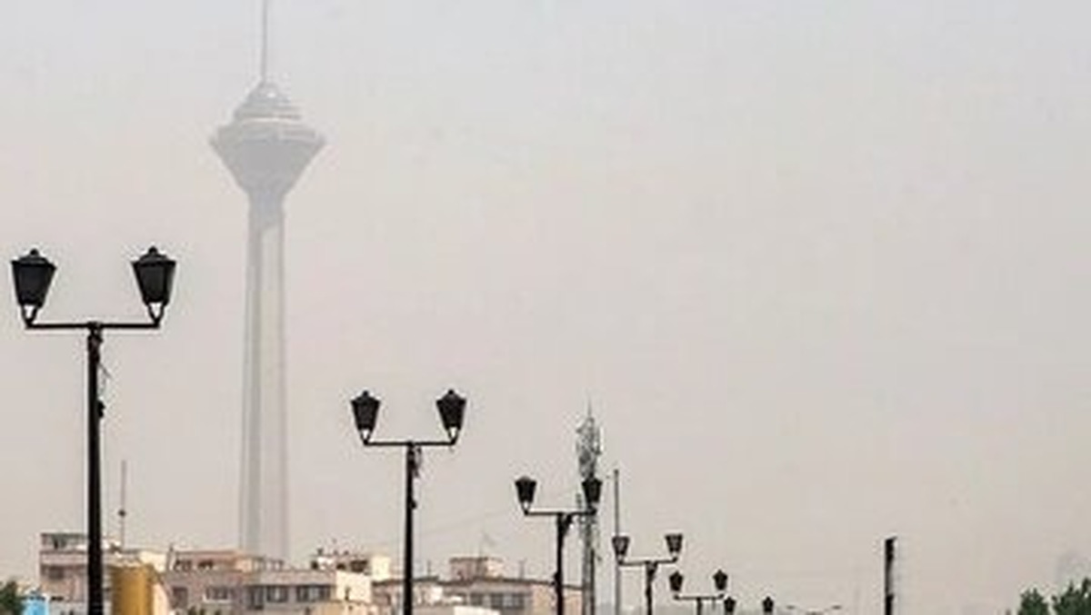 وضعیت هوای تهران قرمز شد