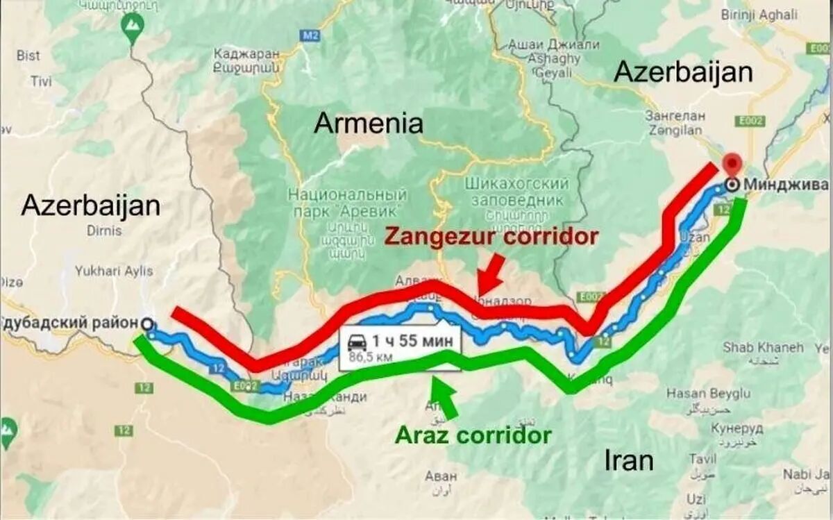 زنگزور در بن‌بست ژئوپلیتیک جنوب قفقاز