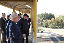 بازدید وزیر حمل‌ونقل ترکمنستان از بندر خشک ریلی تهران