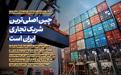 تجارت ایران و چین متوقف نخواهد شد