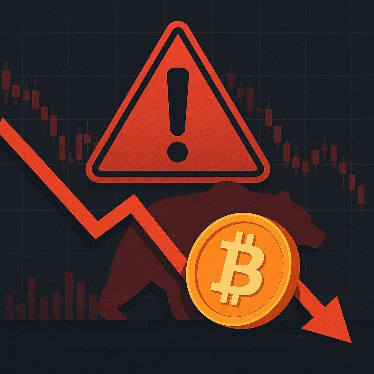بازار کریپتو در وضعیت هشدار؛ فشار فروش در بیتکوین افزایش یافت