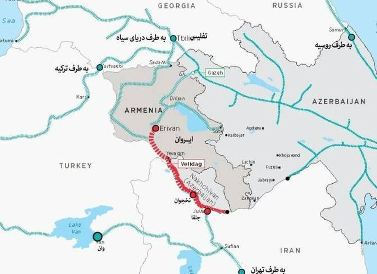 فرصت اتصال مستقیم ایران به روسیه از غرب خزر