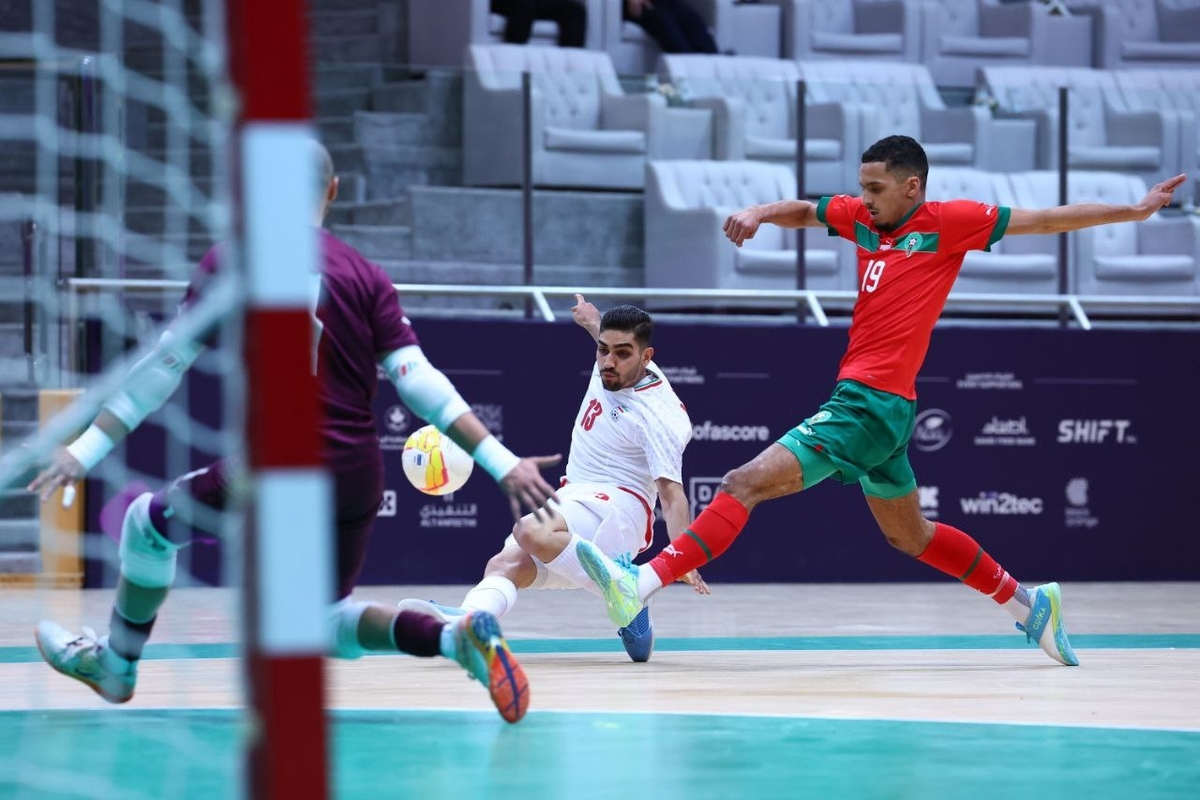 زمان بازی فینال فوتسال ایران مراکش