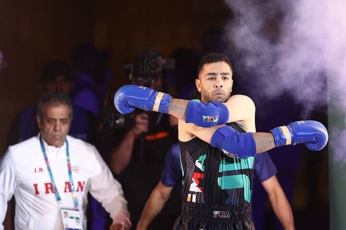 نایب قهرمانی مجید هاشم بیگی در موی تای