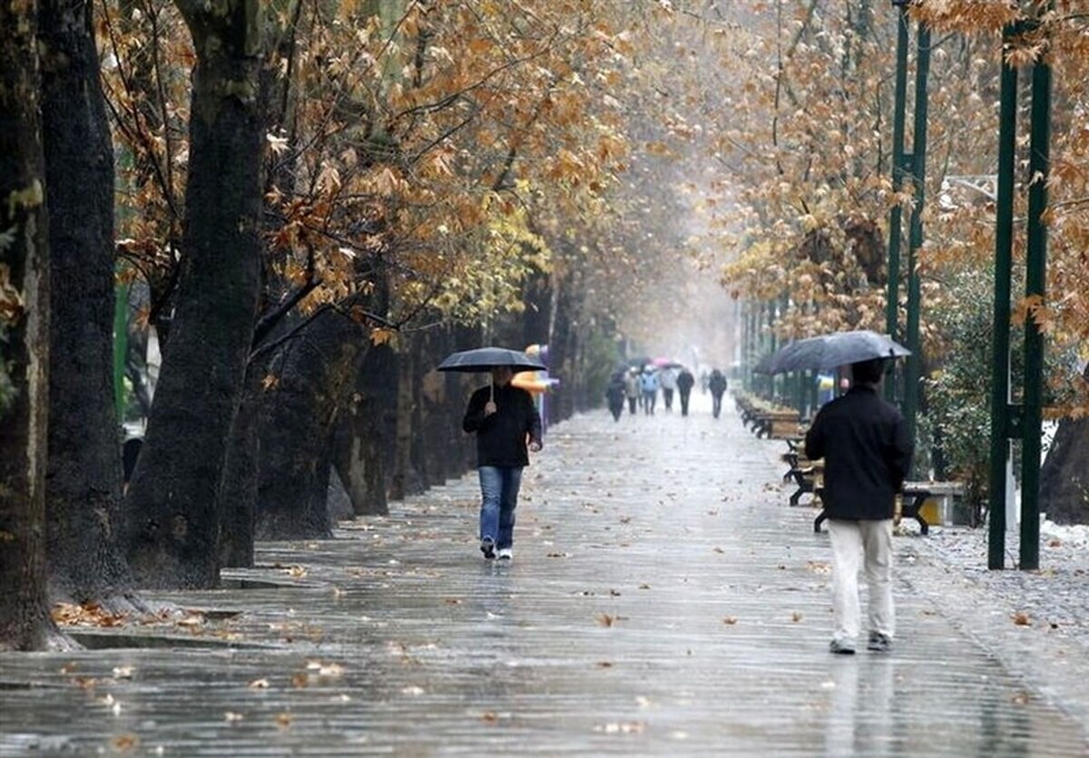 هشدار زرد هواشناسی برای بارش‌های 2 روزه در تهران
