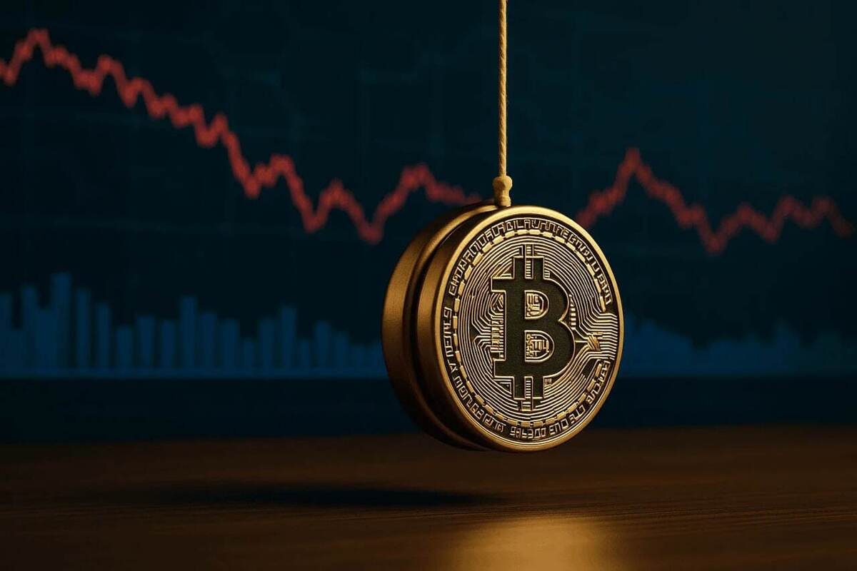 بازگشت بیت‌کوین به سطوح بحرانی؛ سود‌های ۲۰۲۵ در معرض نابودی