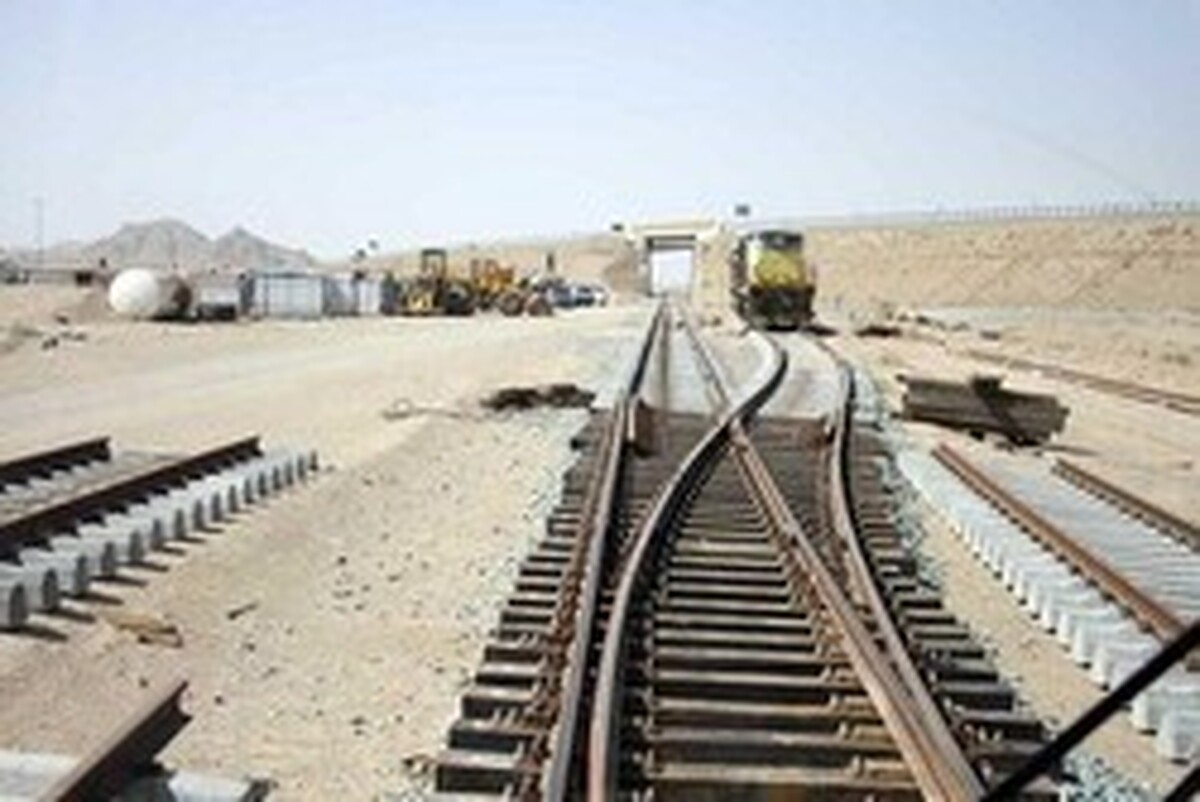 خطیبی: پیشرفت راهآهن چابهار - زاهدان از ۸۴ درصد عبور کرد
