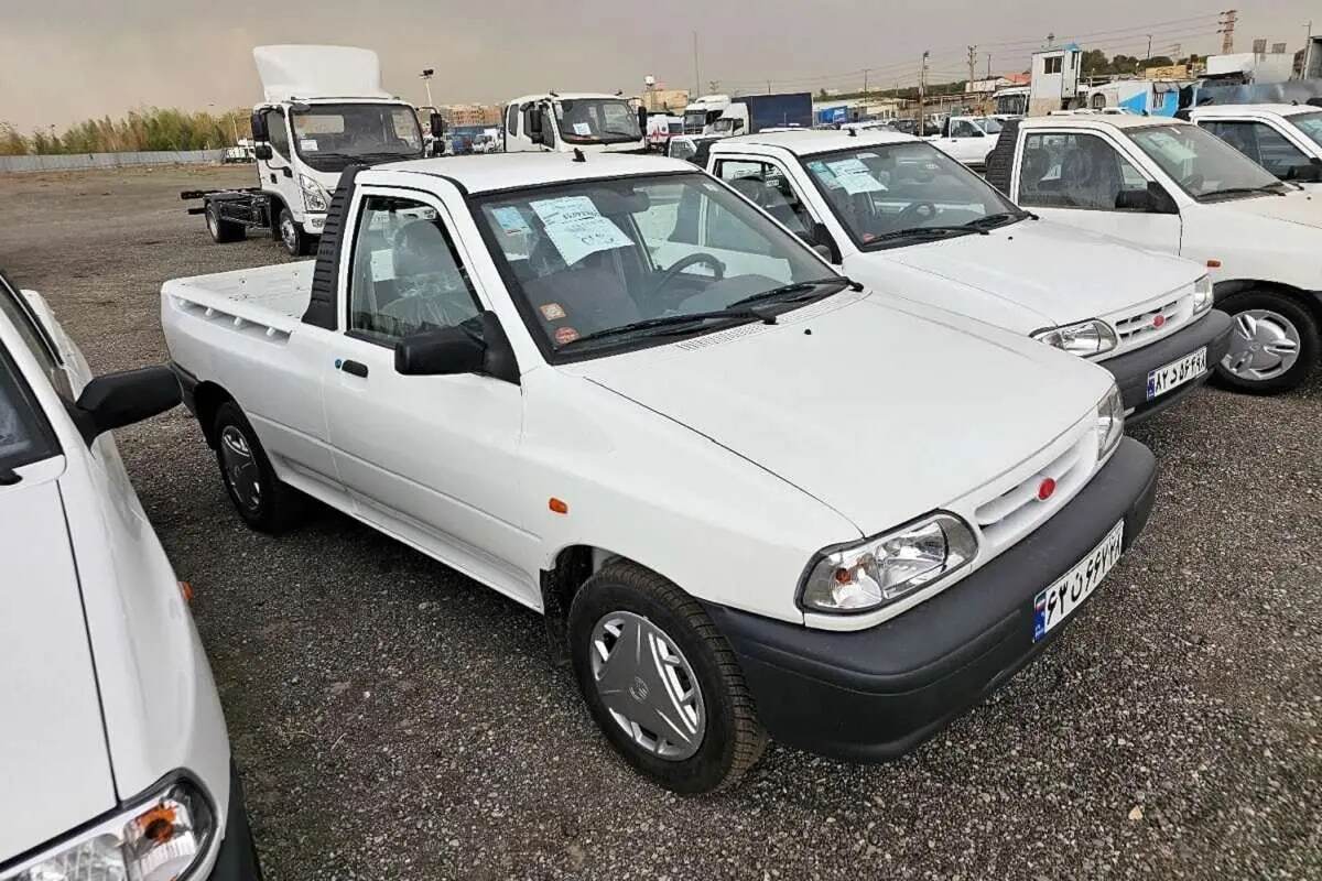 قیمت جدید پراید وانت در بازار