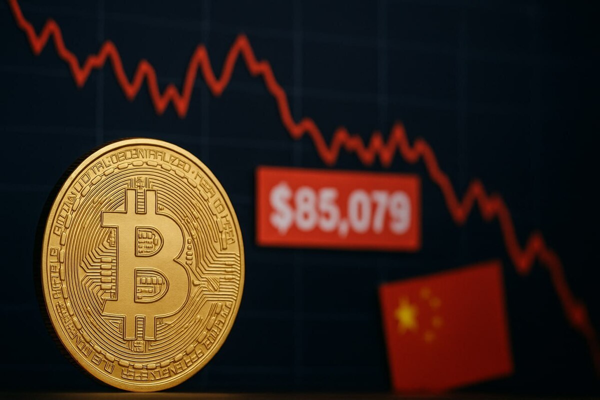 ریزش سنگین بیت‌کوین تا ۸۵ هزار دلار