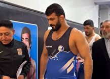 برتری قاطع حسن یزدانی در فینال ۹۷ کیلو + فیلم