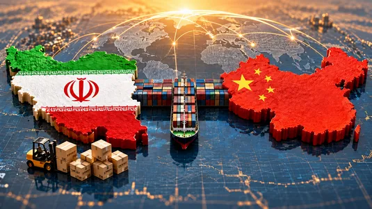 تجارت غیرنفتی ۳.۳ میلیارد دلاری ایران و چین در ۹ ماه ۲۰۲۶