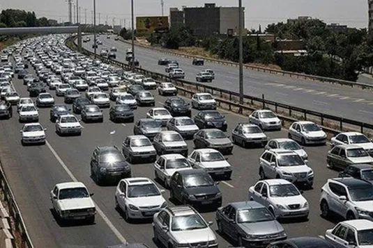 وضعیت ترافیک و تردد در جاده&zwnj;های کشور امروز ۳ مهر ۱۴۰۳