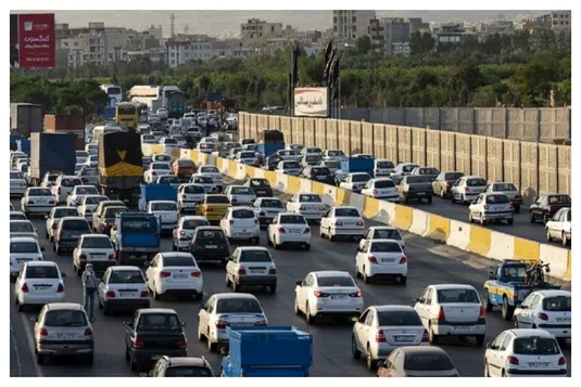 وضعیت راهها امروز ۲۲ آبان؛ ترافیک سنگین در محور چالوس