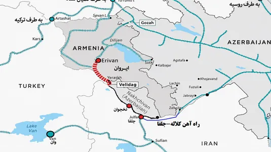 ساخت راه&zwnj;آهن کلاله-جلفا &laquo;مسیر ترامپ&raquo; را از صرفه اقتصادی خارج می&zwnj;کند