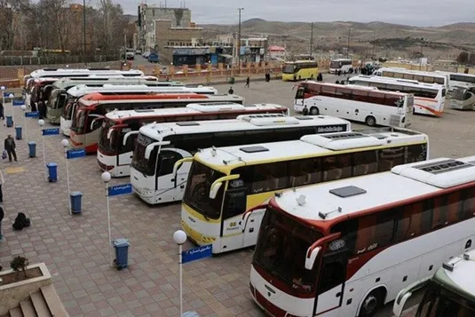 قیمت بلیط اتوبوس تهران کربلا اعلام شد