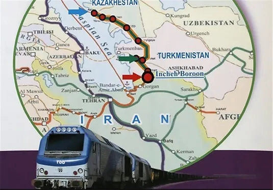 ۲ خط ریلی جدید بین ایران و ترکمنستان ساخته می&zwnj;شود