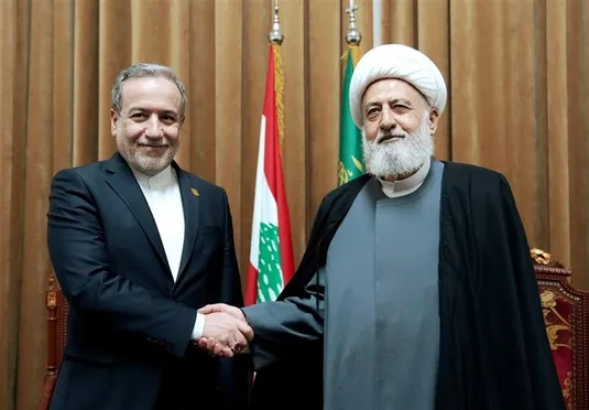 دیدار عراقچی با نایب رئیس مجلس اعلای شیعیان لبنان