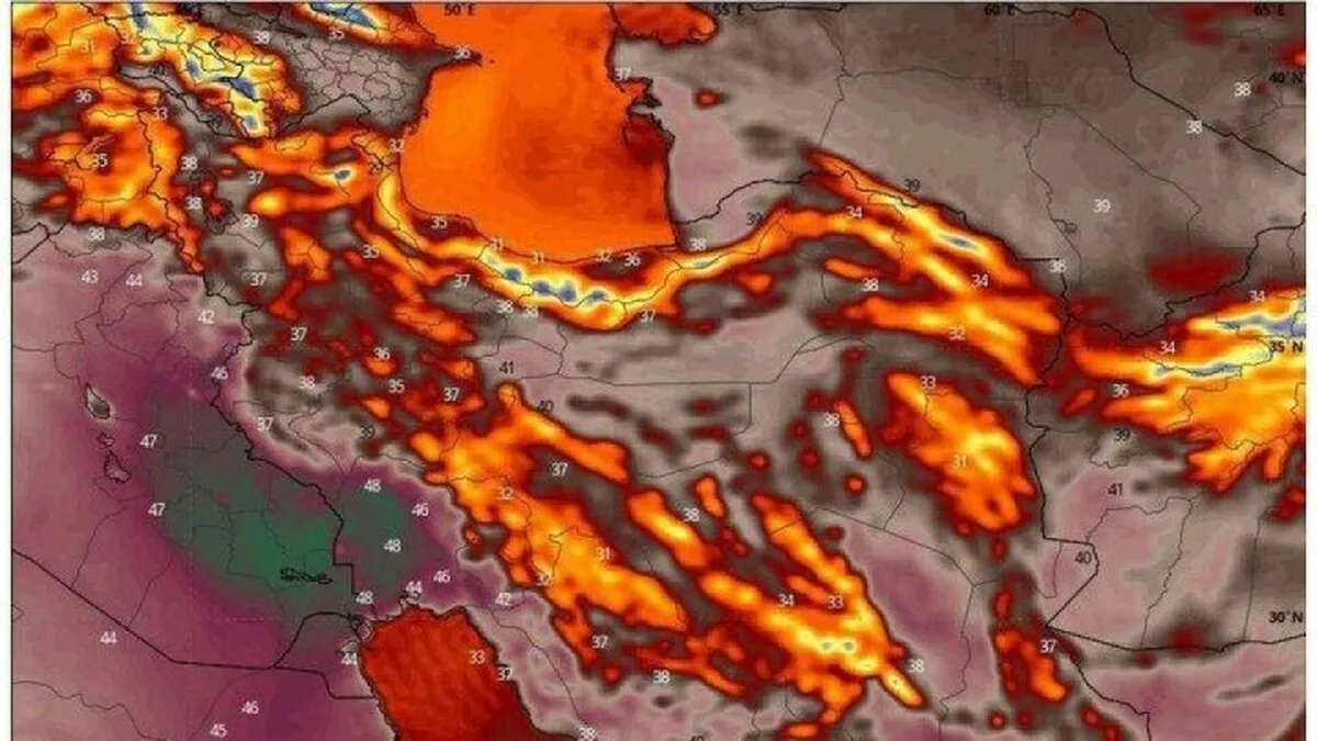 هشدار افزایش دما تا ۵۰ درجه؛ بارش باران در ۴ استان