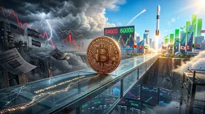 بازار کریپتو در وضعیت معلق؛ بیت‌کوین دوباره سقوط می‌کند؟