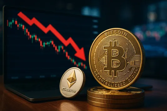 بیت&zwnj;کوین و اتریوم در مسیر اصلاح؛ بازار رمزارز&zwnj;ها در انتظار تصمیم فدرال رزرو