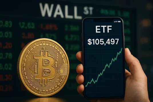 بیت&zwnj;کوین زیر سلطه وال استریت؛ ETF&zwnj;ها مسیر بازار را تعیین می&zwnj;کنند