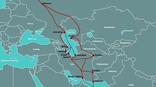 ظرفیت ۱۵ میلیون تنی کریدور شمال&ndash;جنوب / رشت&ndash;آستارا حلقه نهایی اتصال به روسیه و آذربایجان