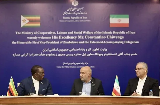نشست مشترک هیئت&zwnj;های همکاری ایران و زیمبابوه برگزار شد