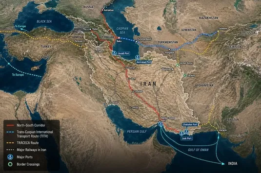 پیشرفت ۵۰ درصدی کریدور چابهار-سرخس
